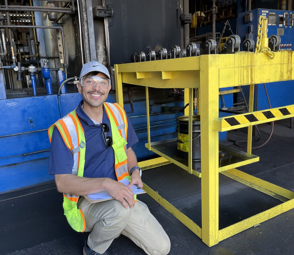 Sidera on site at facility